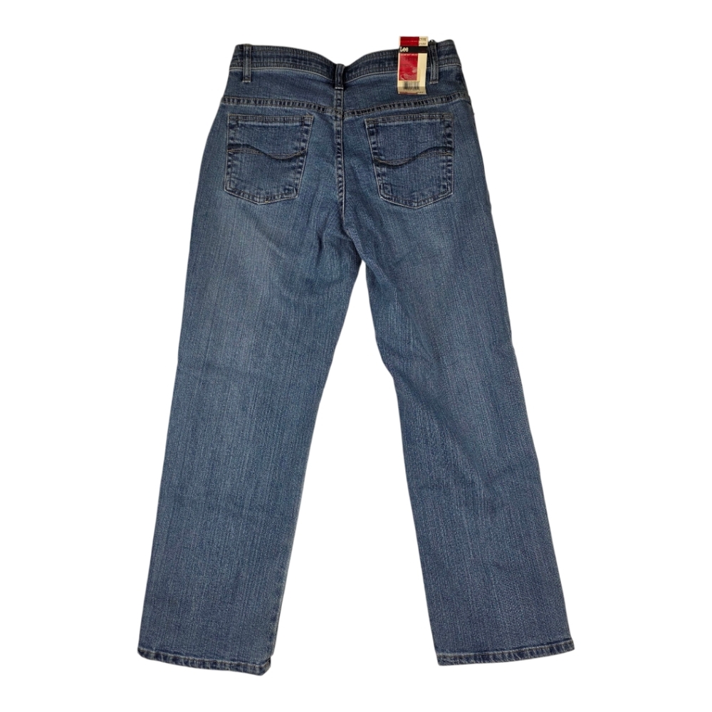 Lee Comfort Waistband Straight Leg Jeans - Picture 14 of 15